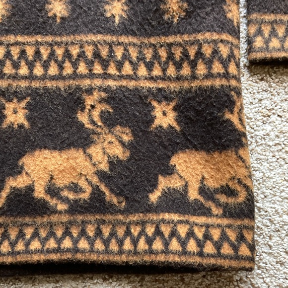 VTG 60’s Three Trolls Spokane Hippie Boho Tunic Wool Sweater Pullover Norway - Picture 7 of 12